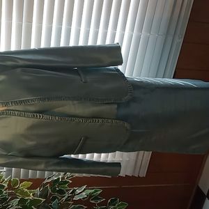 KASPER 3 PIECE SUIT TURQUOISE SIZE 14 PETITE